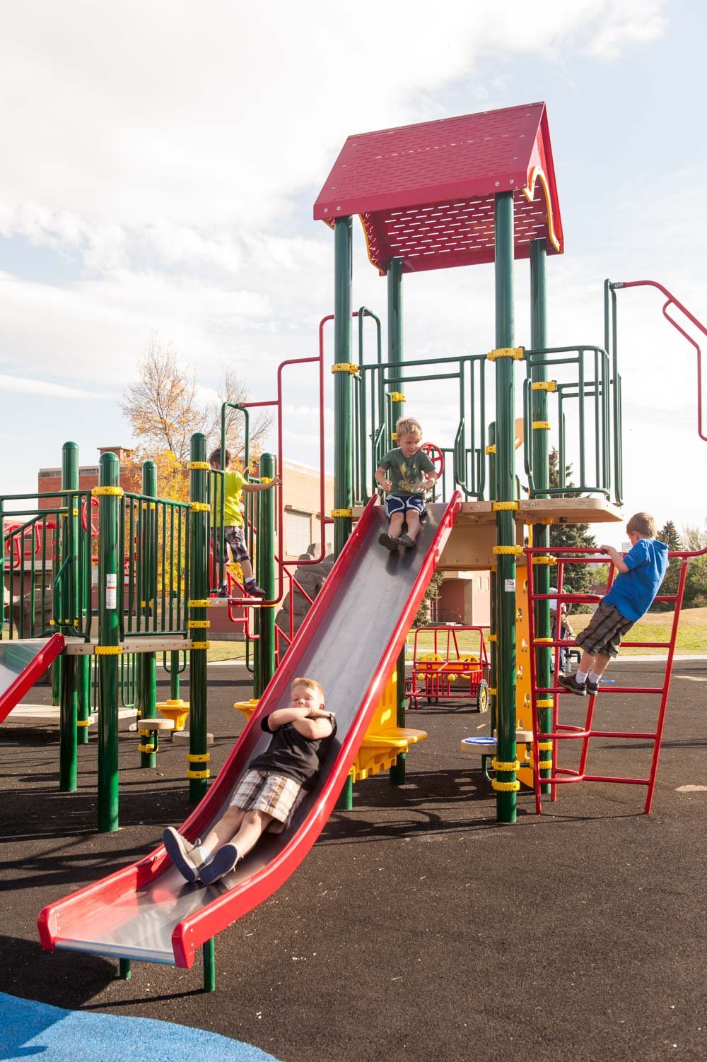 PlayWorks Spruce Avenue Playground in Edmonton, Alberta!